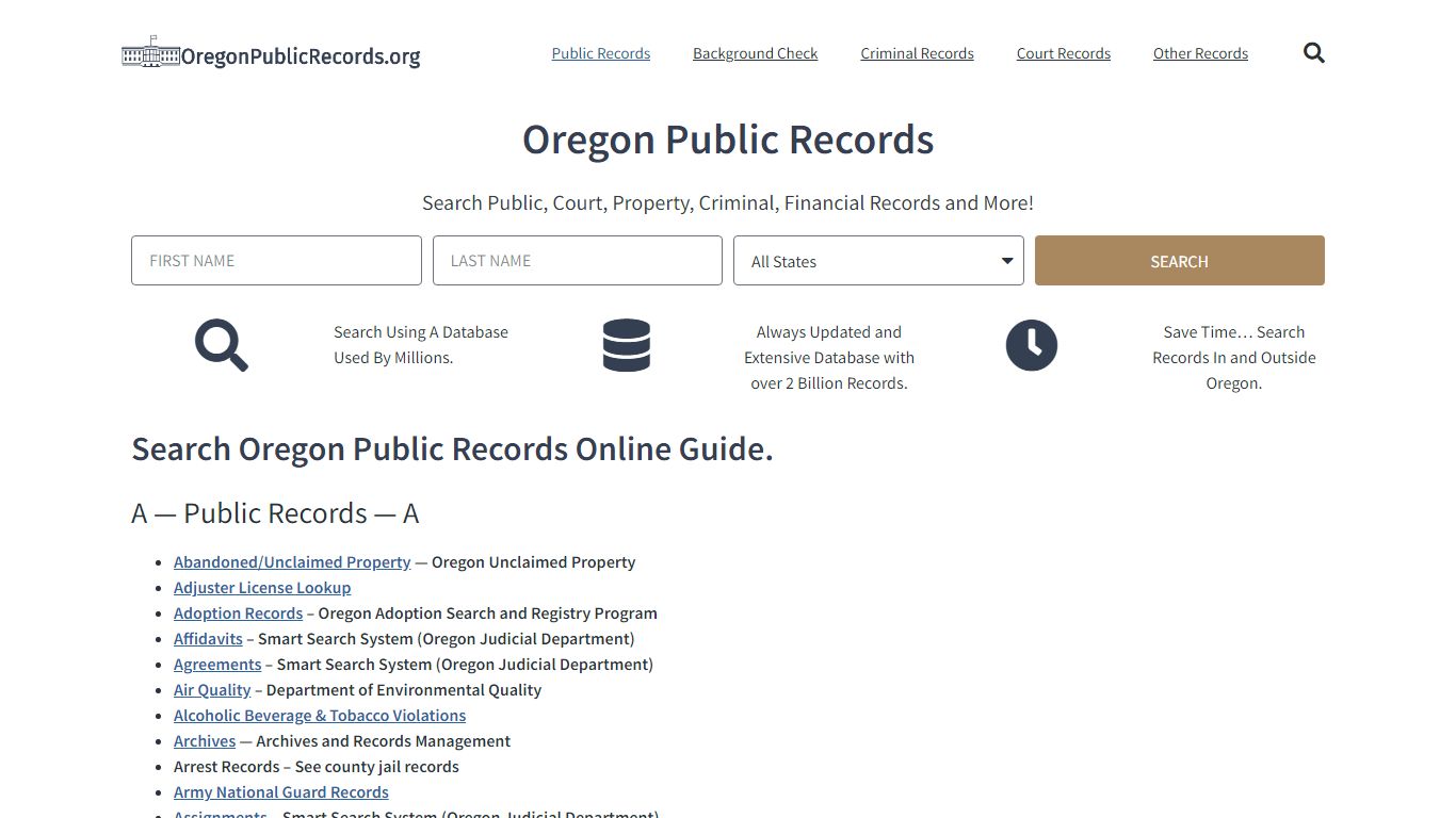 Oregon Inmate Search: Locate OR DOC Prison & Jail Records